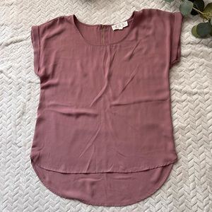 Pink Rose blouse, M